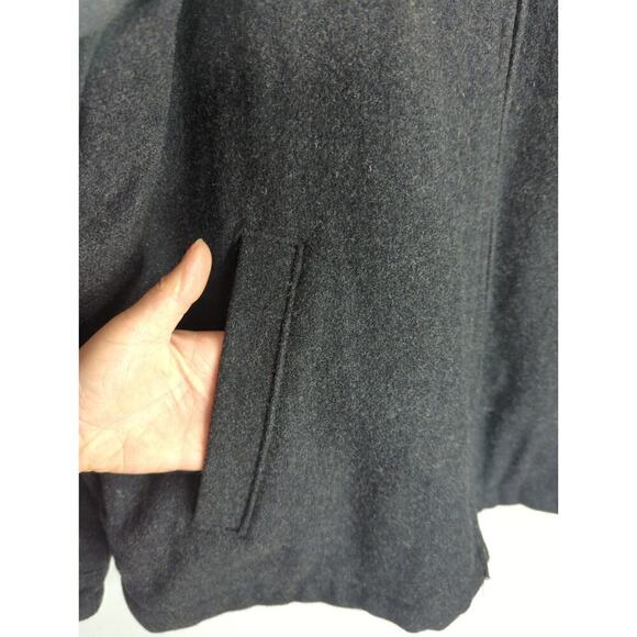Old Navy Men's Solid Long Sleeve Full Zip Winter Jackets Dark Gray Size Large - Picture 3 of 9
